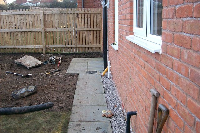 Patios andf Raised Beds in Offerton