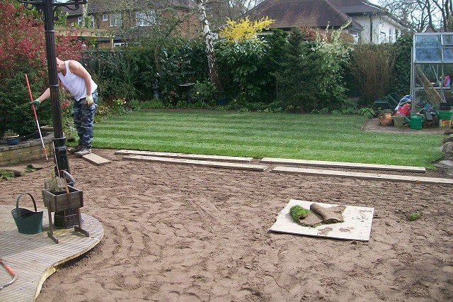 Brand New Garden Lawn in Bramhall